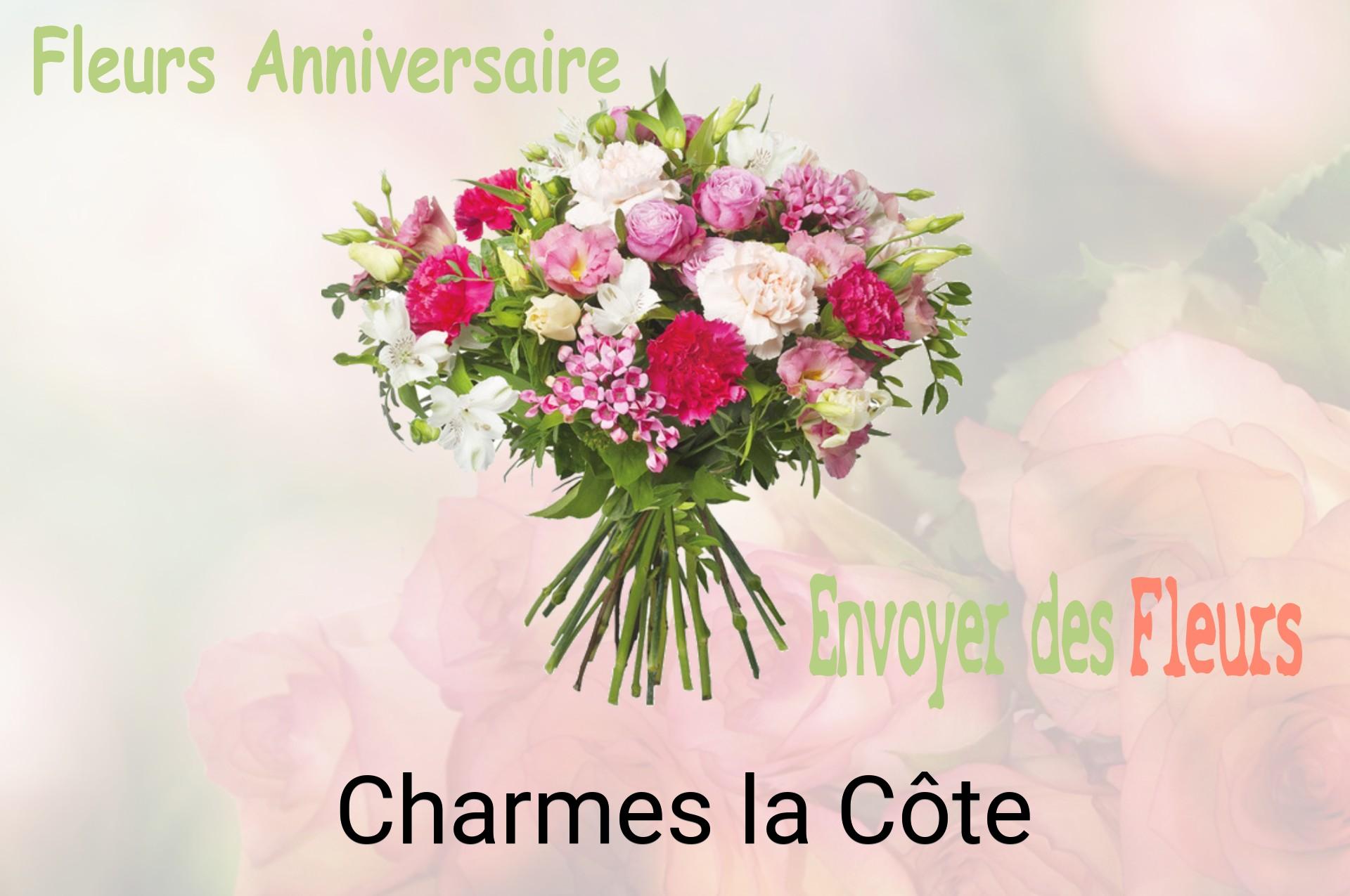 Bouquet de fleurs d’anniversaire livré à Charmes-la-Côte