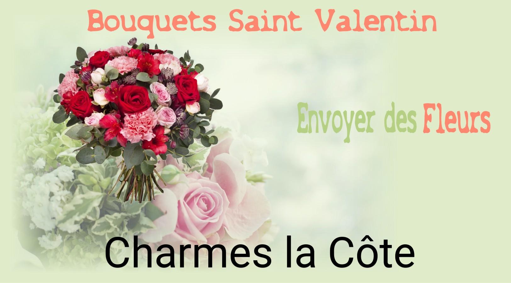 Roses de Saint-Valentin livrées à Charmes-la-Côte